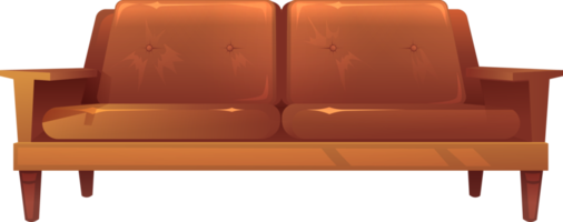 the retro sofa png