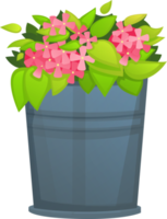 Blume in einem Topf png