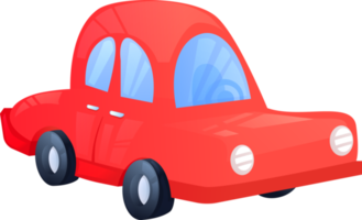 el coche rojo png