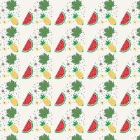 Seamless Fabric Pattern design vector