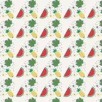 Seamless Fabric Pattern design vector