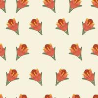 Protea Flower Pattern vector