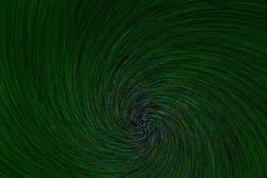 natural lens spin-zoom vortex explosion radial blurred green dots on black background photo