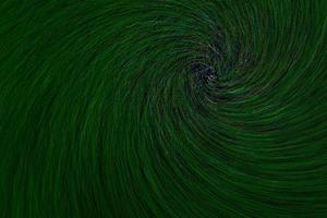 natural lens spin-zoom vortex explosion radial blurred green dots on black background photo