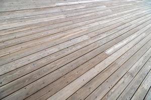 empty dry flat gray wooden deck background with perspective photo