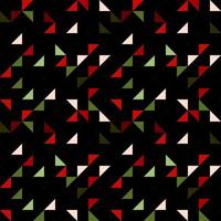 Retro triangle seamless pattern vector