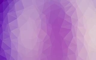 Light Purple vector abstract mosaic pattern.