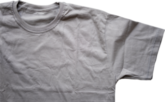 duidelijk t-shirt voor een mockup van ontwerp detail plaatsing met een voorkant visie. png