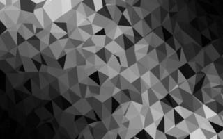 Light Silver, Gray vector blurry triangle texture.