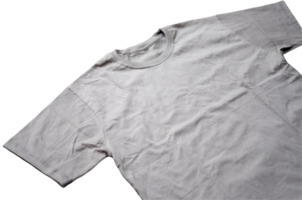 plain t-shirt for a mockup of design detail placement with a front view. png