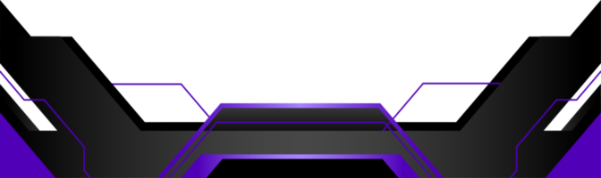 futuristic gaming overlay for design element copy space. modern shape for ornament live streaming HUD monitor display png