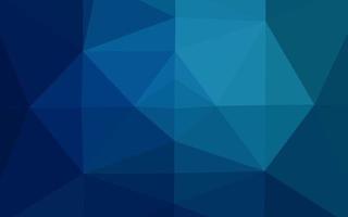 Dark BLUE vector abstract mosaic pattern.