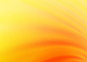 Light Yellow, Orange vector blur pattern.