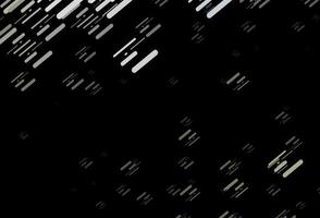 Dark Black vector pattern with narrow lines.