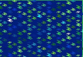 Light Blue, Yellow vector template with repeated sticks.
