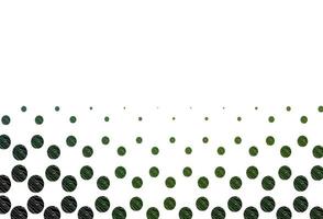 Light green vector cover with spots.