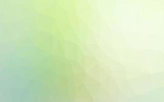 Light Green vector blurry triangle pattern.