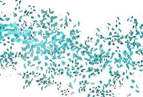 Light BLUE vector background with abstract forms.