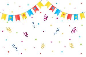 Birthday Streamers Vector Art, Icons, and Graphics for Free Download