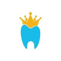 King Dental logo designs concept vector. Dental Health logo symbol. vector