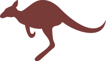 color animal canguro png