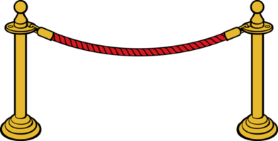 Rope Barrier Color png