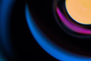 abstract dark defocused round blur photo