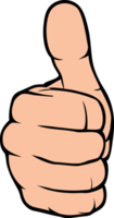 Human Hand Giving Ok - Thumbs Up png