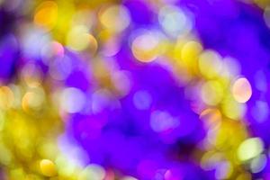 natural optic violet-yellow lens blur abstract background photo