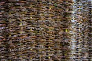 wicker willow surface background photo