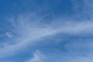 blue sky with clouds, Bright day, beautiful sky with white clouds. photo