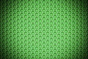 abstract green honeycomb sharp background with vignette photo