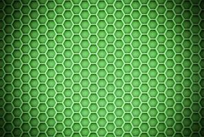 abstract green honeycomb sharp background with vignette photo