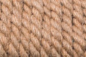 old beige rope macro background photo