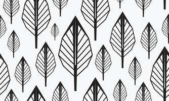 seamless pattern abstract leaves for textile, printing, background and more. vector