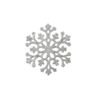 Glitter snowflakes cutout, Png file