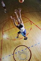 Basketball game view photo