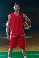 Basketball player portrait photo