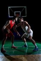 basketball player in action photo