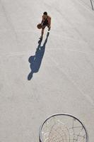 street basketball view photo