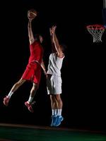 basketball player in action photo