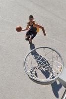 street basketball view photo