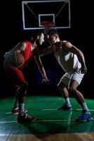 basketball player in action photo