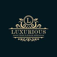 Premium luxurious vector logo