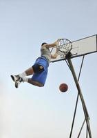 Basketball player view photo