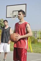 equipo de jugadores de baloncesto foto