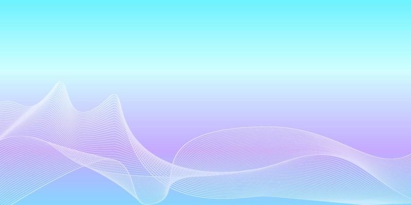 Holographic neon abstract background in blue pink green soft pastel colors with dynamic waves.