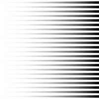 Halftone black horizontal lines. Repeat straight stripes. Lines pattern. Vector illustration