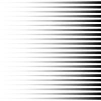 Halftone black horizontal lines. Repeat straight stripes. Lines pattern. Vector illustration