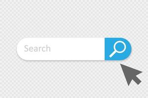 Search vector icon. Search Bar for Ui. Eps10